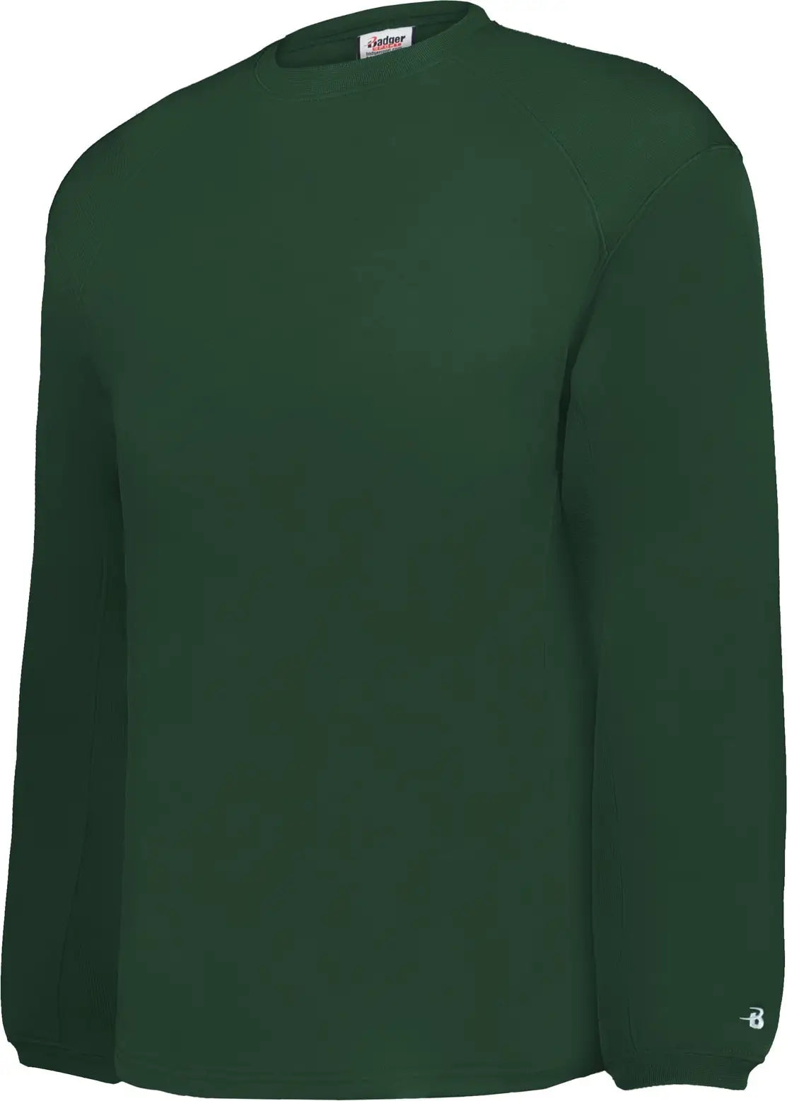 Badger Sport 1453 Performance Fleece Crew Sweatshirt - Forest - Adult Xs