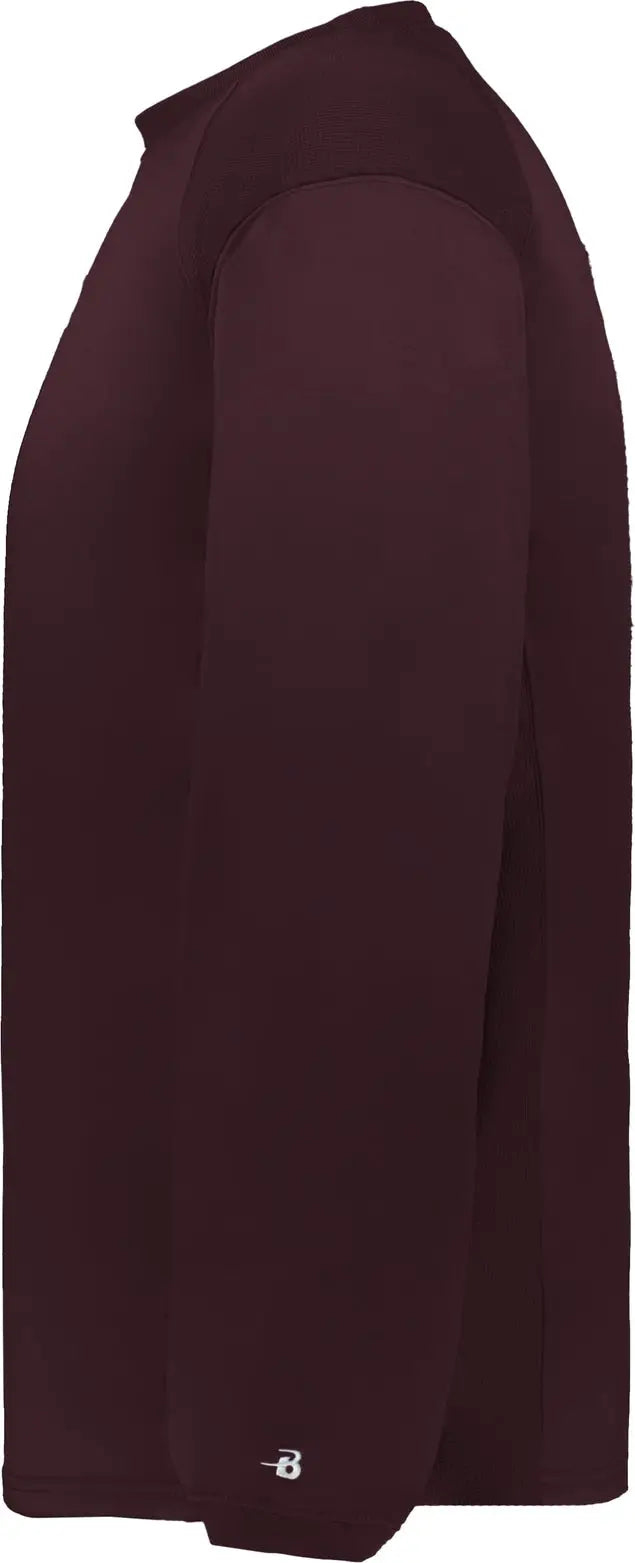 Badger Sport 1453 Performance Fleece Crew Sweatshirt - Maroon