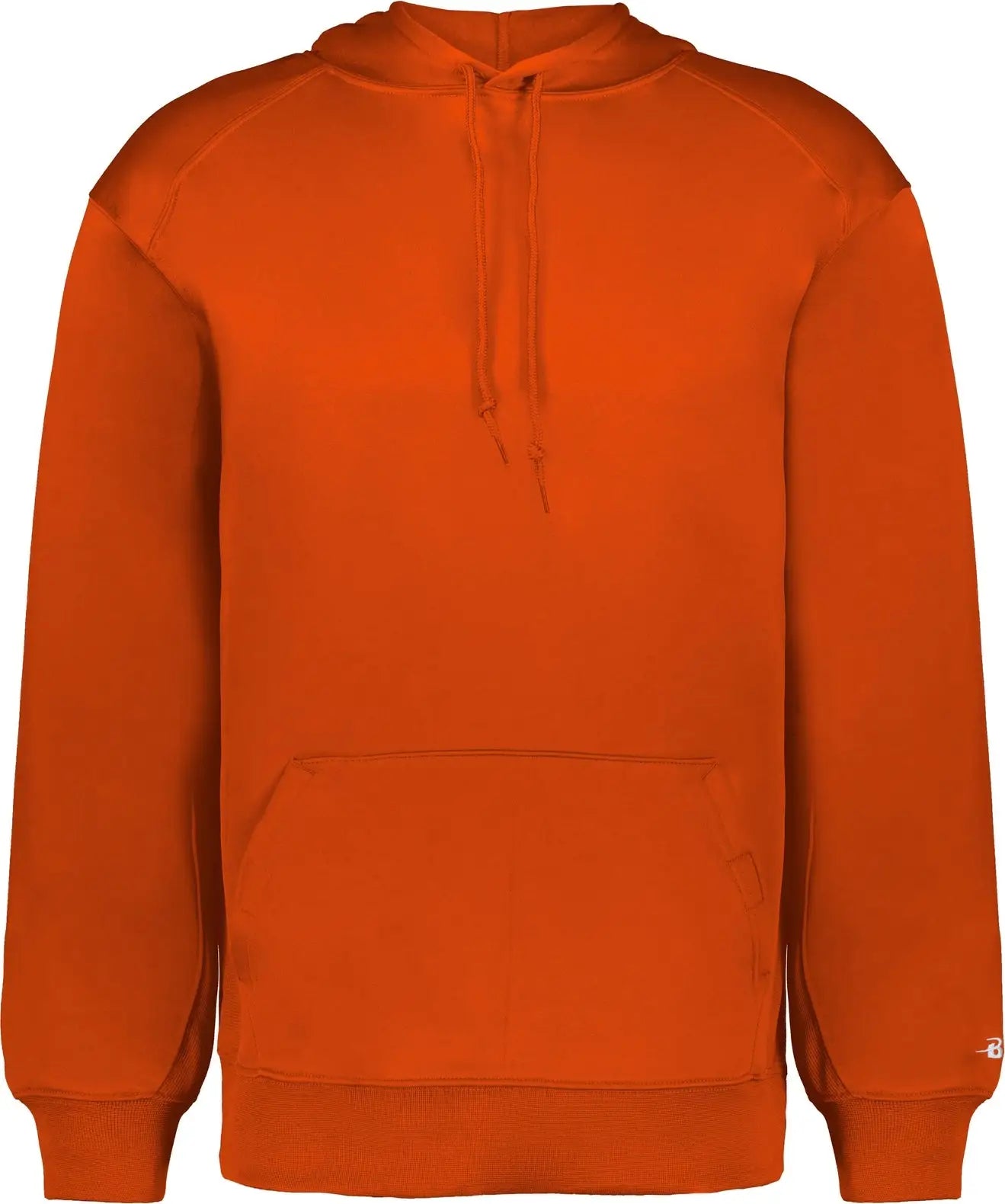 Badger Sport 1454 Performance Fleece Hoodie - Burnt Orange - Adult Xs