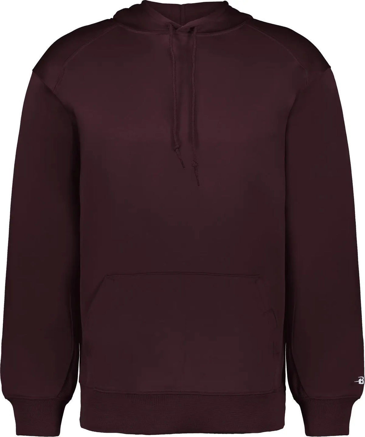 Badger Sport 1454 Performance Fleece Hoodie - Maroon