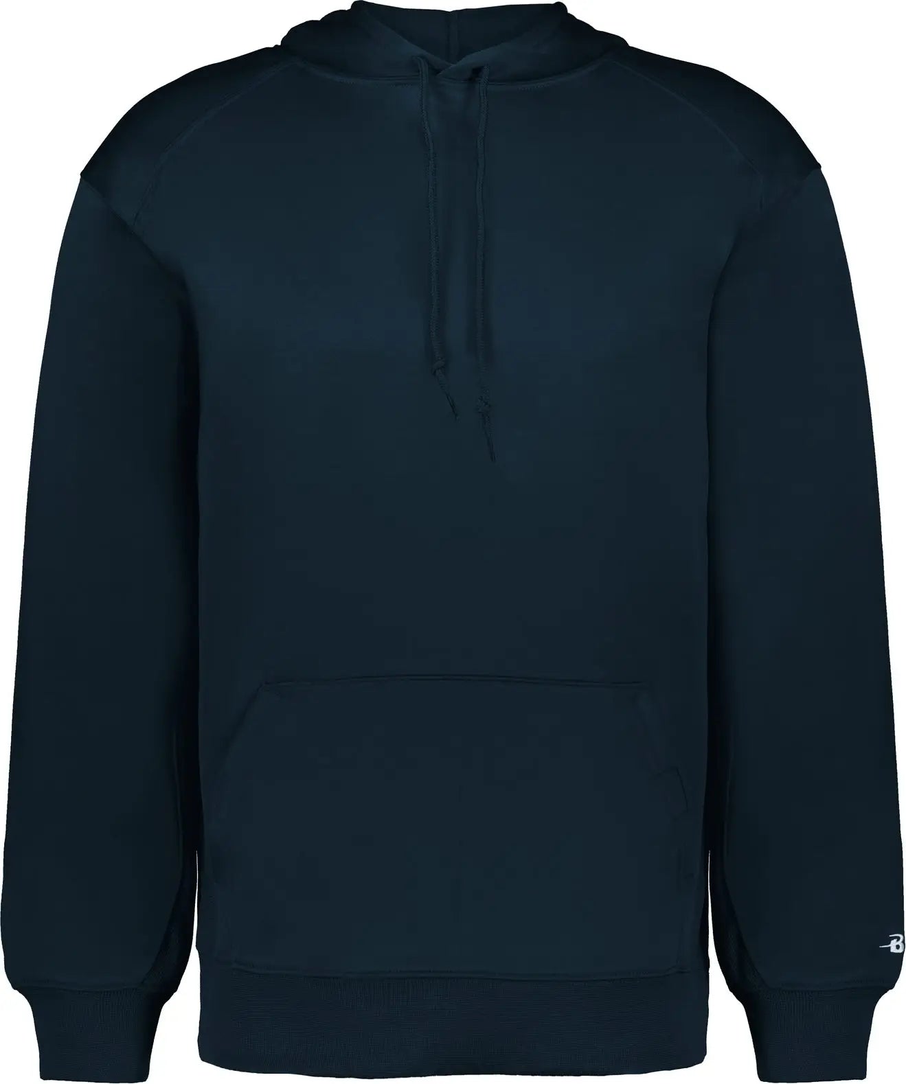 Badger Sport 1454 Performance Fleece Hoodie - Navy - Adult Xs