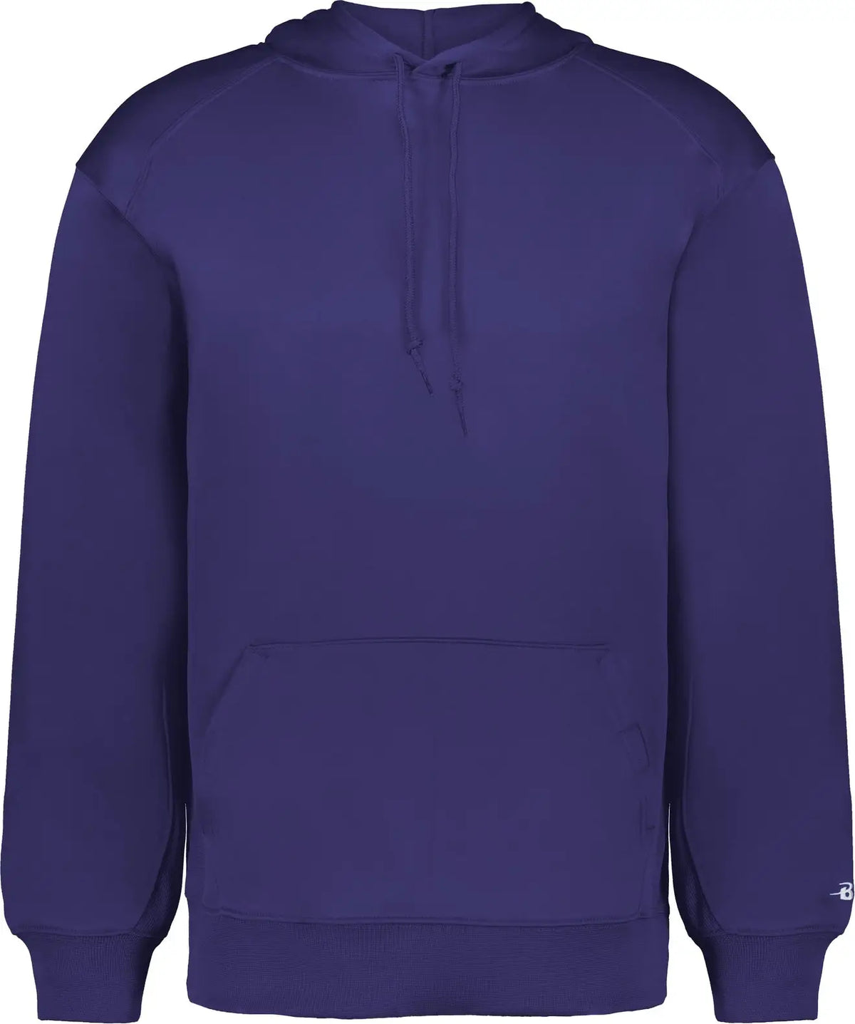 Badger Sport 1454 Performance Fleece Hoodie - Purple