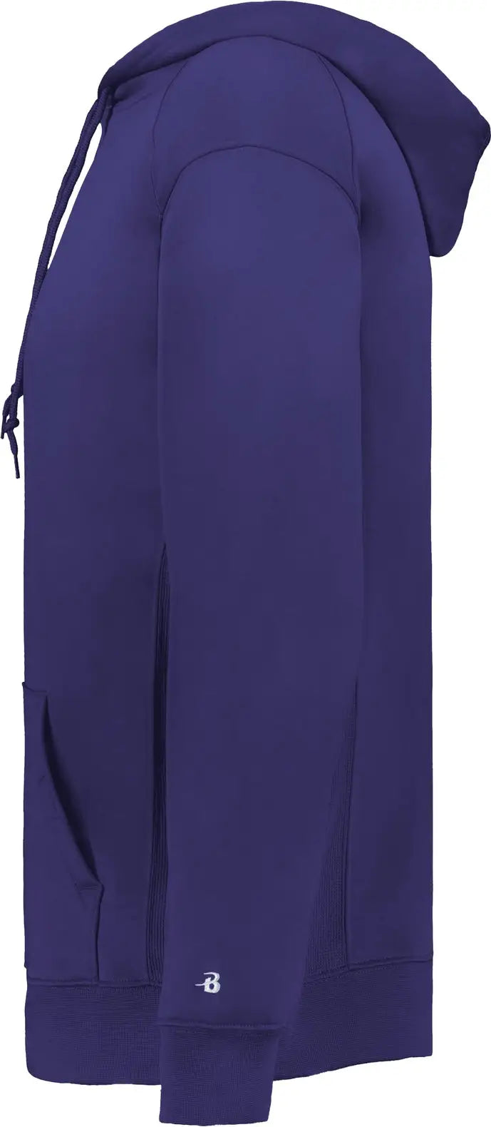 Badger Sport 1454 Performance Fleece Hoodie - Purple