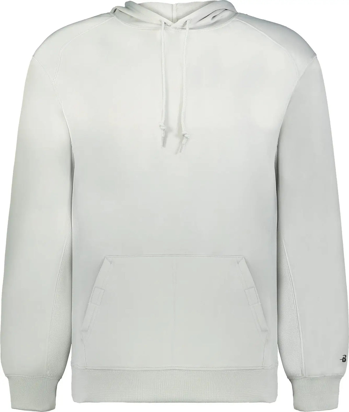 Badger Sport 1454 Performance Fleece Hoodie - Silver