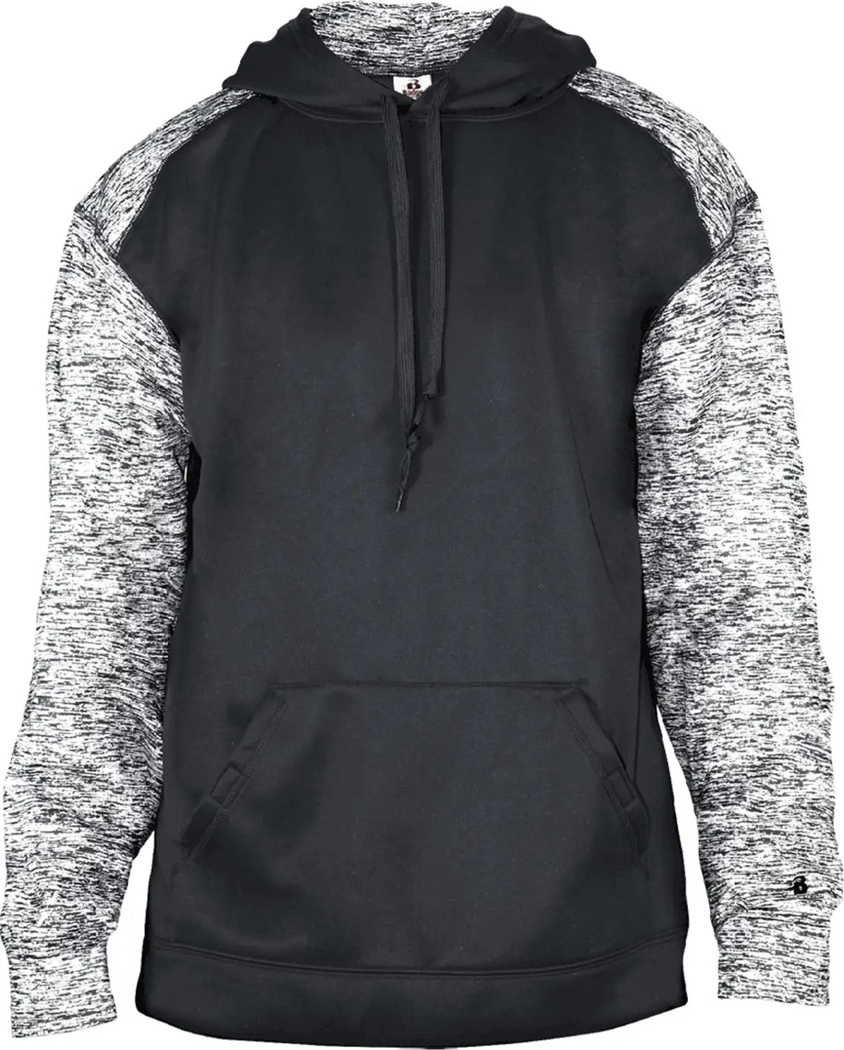 Badger Sport 1462 Blend Hoodie - Black - Adult m