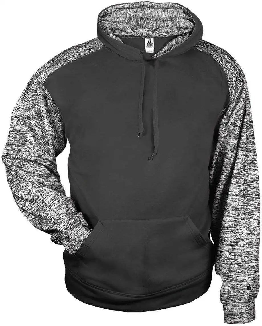 Badger Sport 1462 Blend Hoodie - Black - Adult m