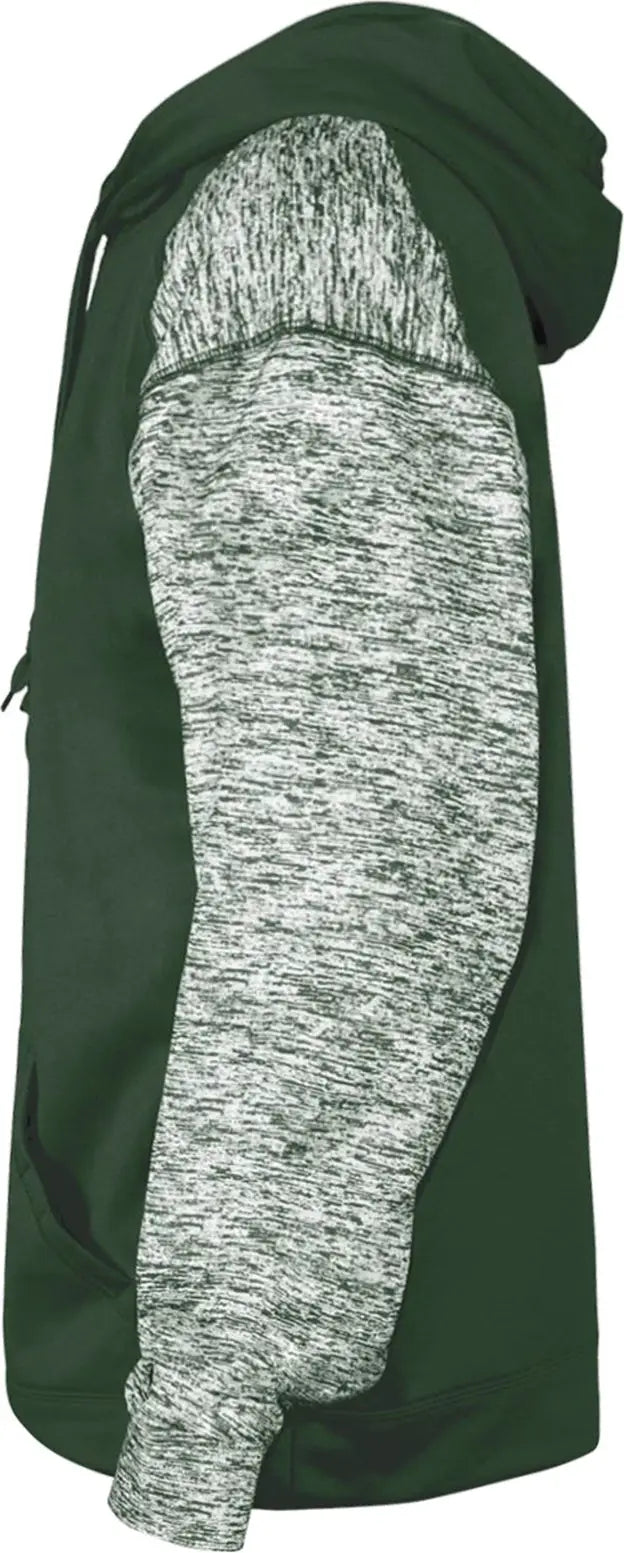 Badger Sport 1462 Blend Hoodie - Forest - Adult m