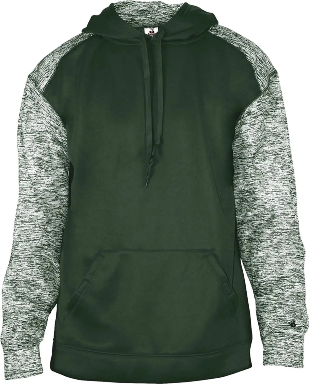 Badger Sport 1462 Blend Hoodie - Forest - Adult m