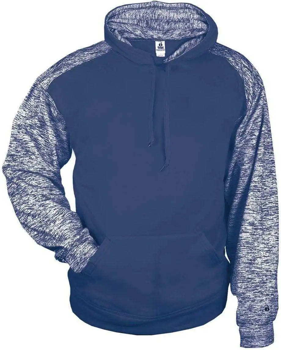 Badger Sport 1462 Blend Hoodie - Navy - Adult m
