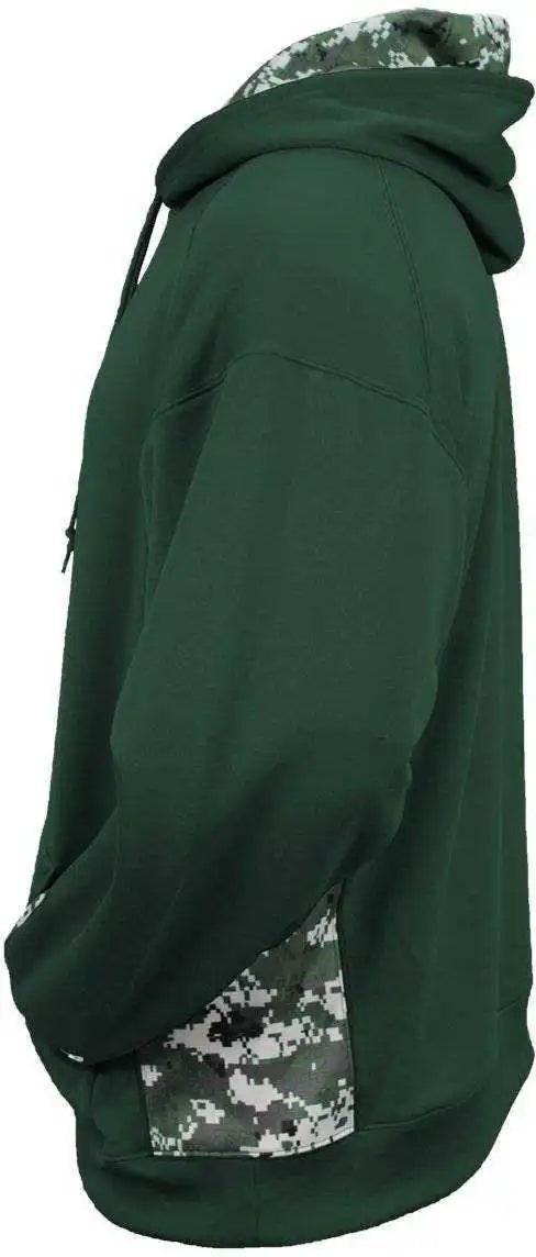 Badger Sport 1464 Adult Digital Hoodie Forest