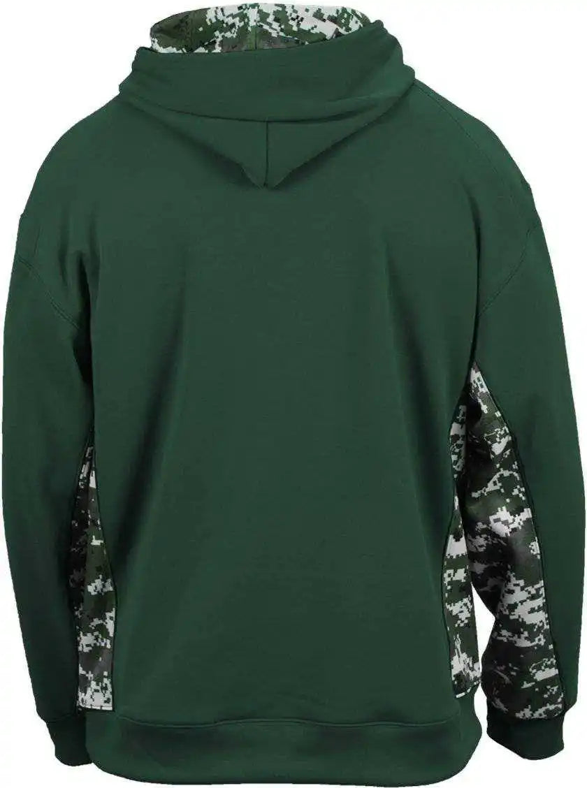Badger Sport 1464 Adult Digital Hoodie Forest