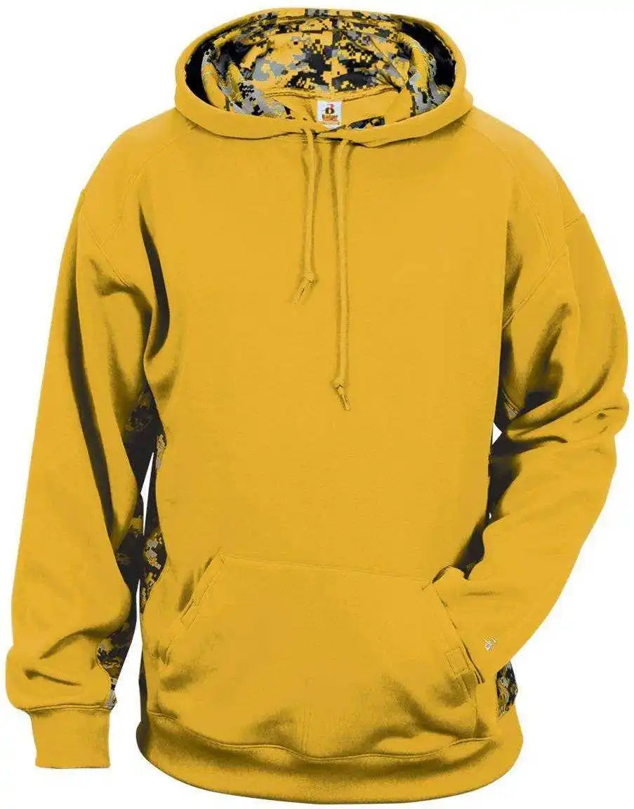 Badger Sport 1464 Adult Digital Hoodie - Gold