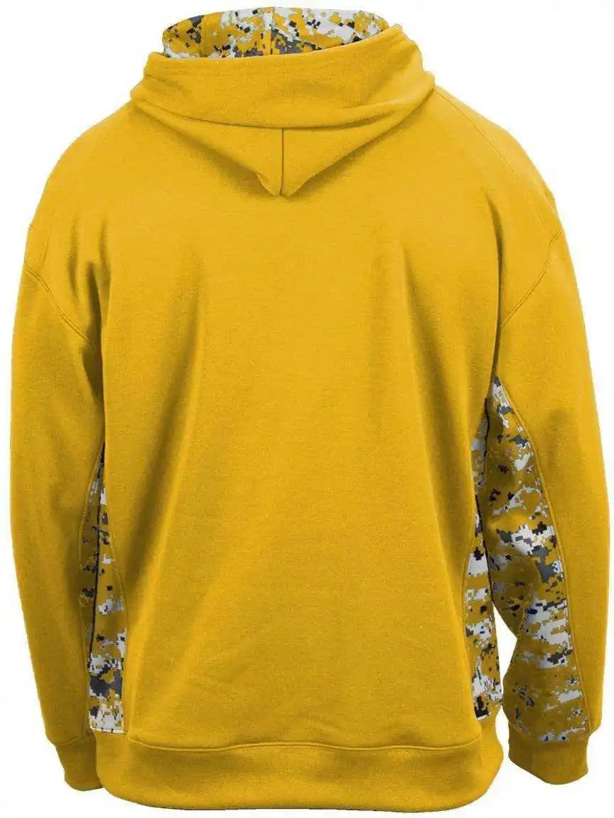 Badger Sport 1464 Adult Digital Hoodie - Gold