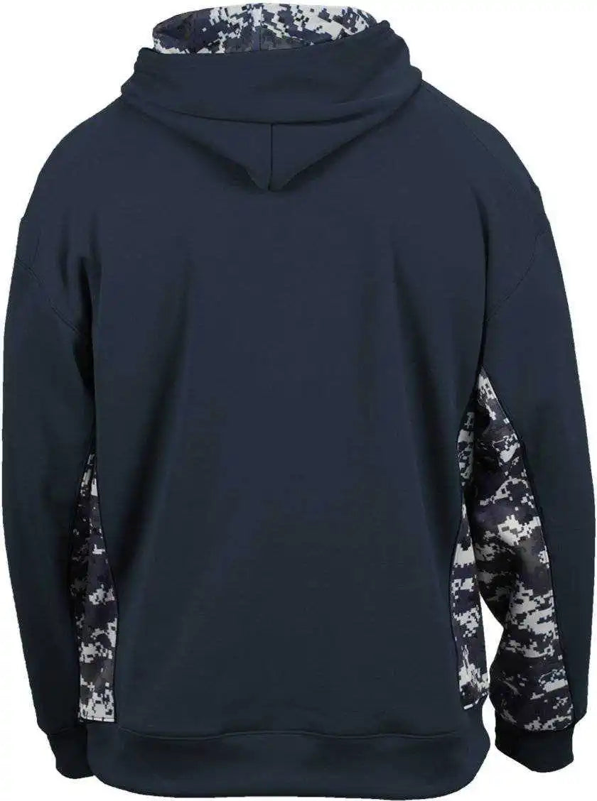 Badger Sport 1464 Adult Digital Hoodie - Navy