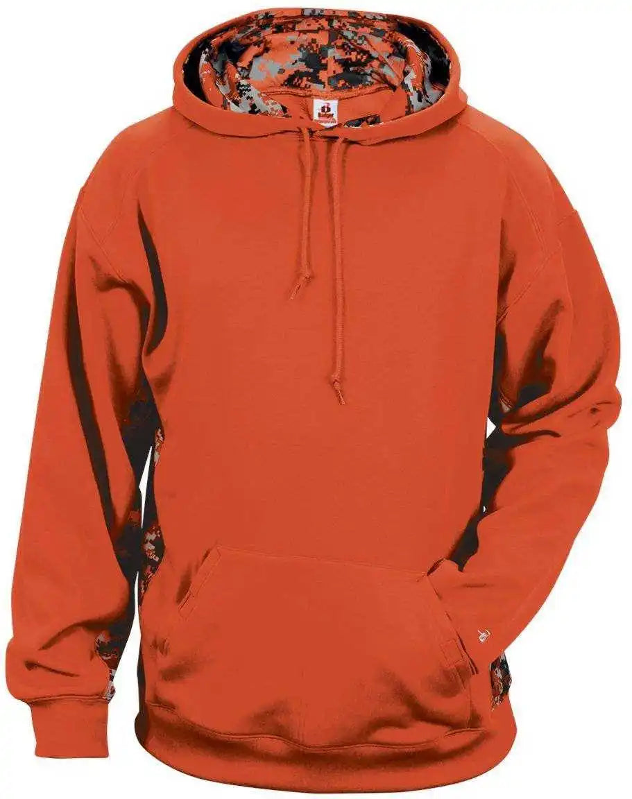 Badger Sport 1464 Adult Digital Hoodie - Orange