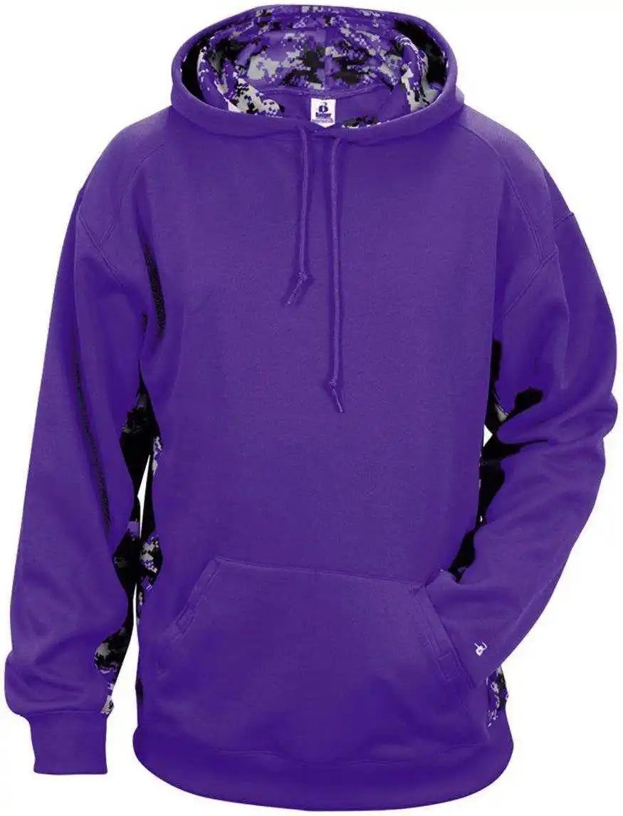 Badger Sport 1464 Adult Digital Hoodie - Purple
