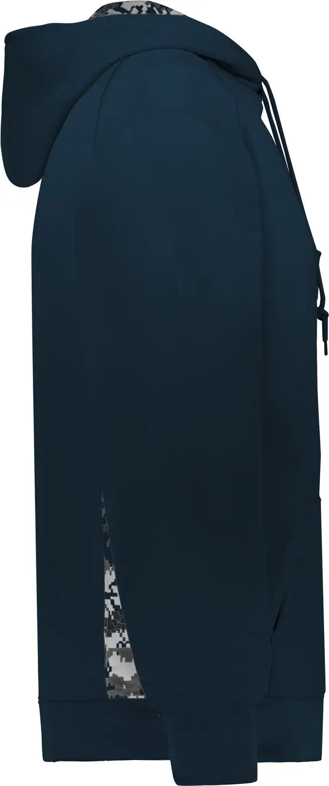 Badger Sport 1464 Digital Color Block Hoodie - Navy