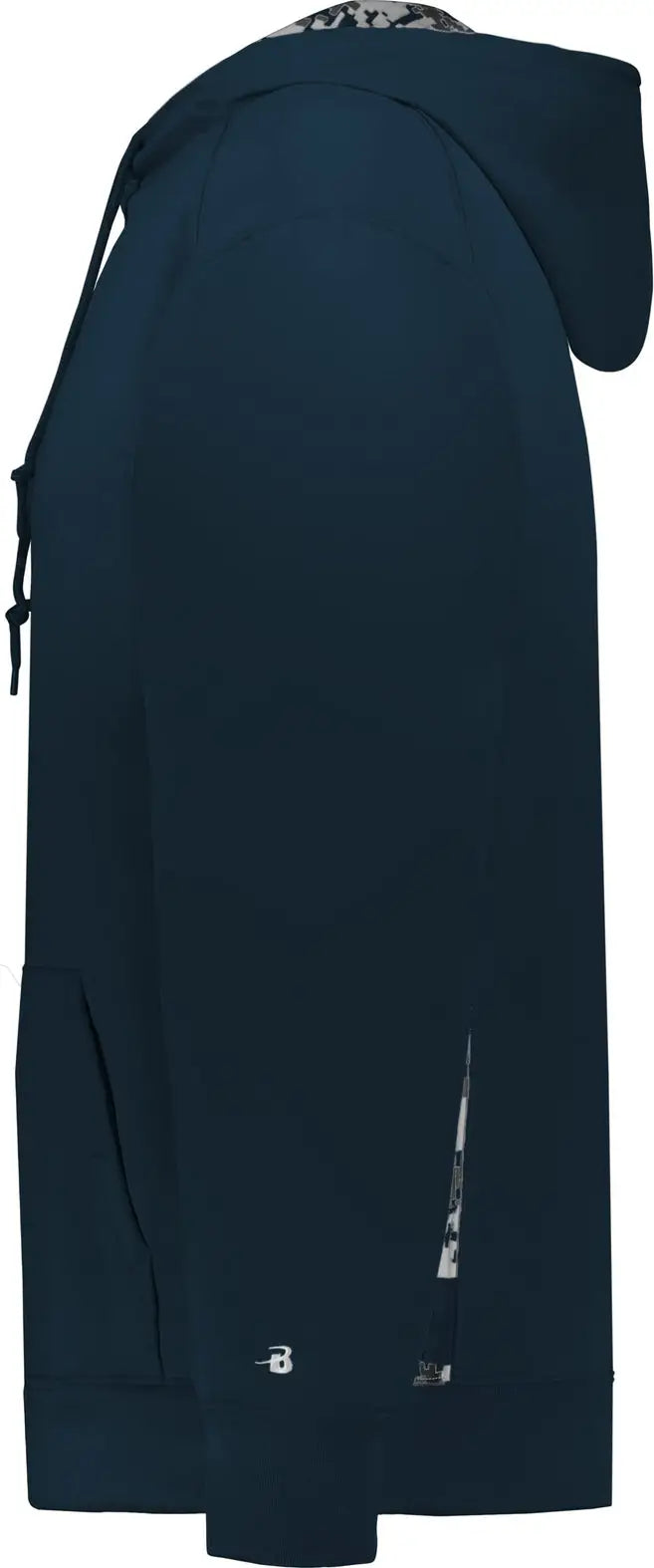 Badger Sport 146400 Digital Color Block Hoodie - Navy