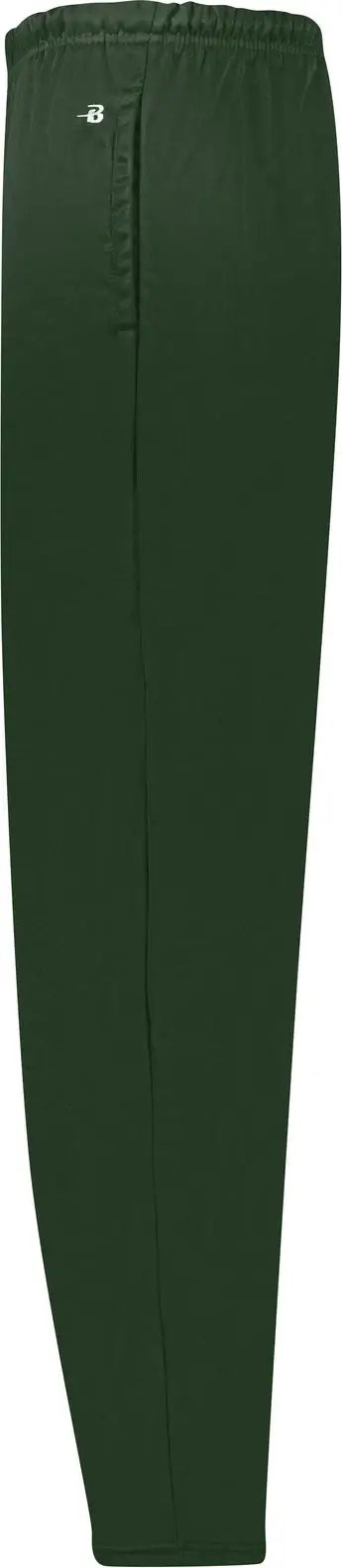 Badger Sport 1478 Perf. Fleece Open Bottom Pant - Forest