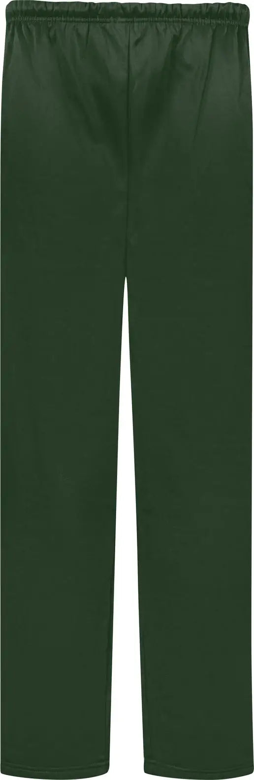 Badger Sport 1478 Perf. Fleece Open Bottom Pant - Forest - Adult Xs
