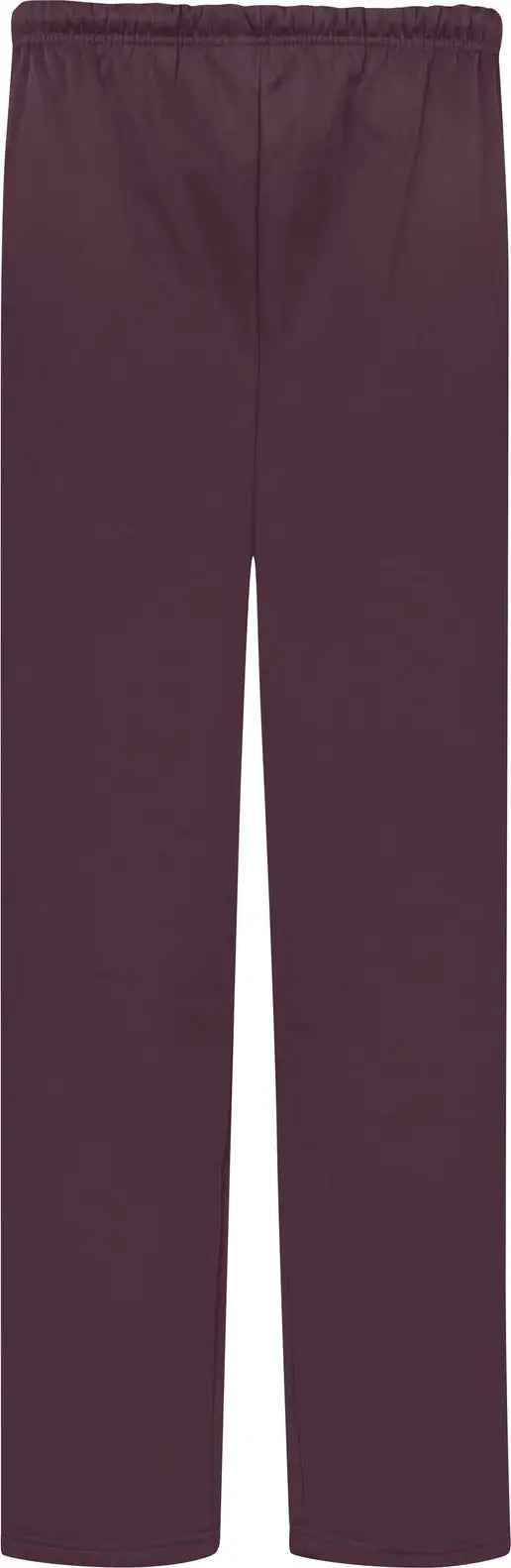Badger Sport 147800 Perf. Fleece Open Bottom Pant - Maroon