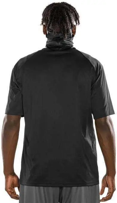 Badger Sport 1921 Adult 2b1 Tee - Black - 4xl