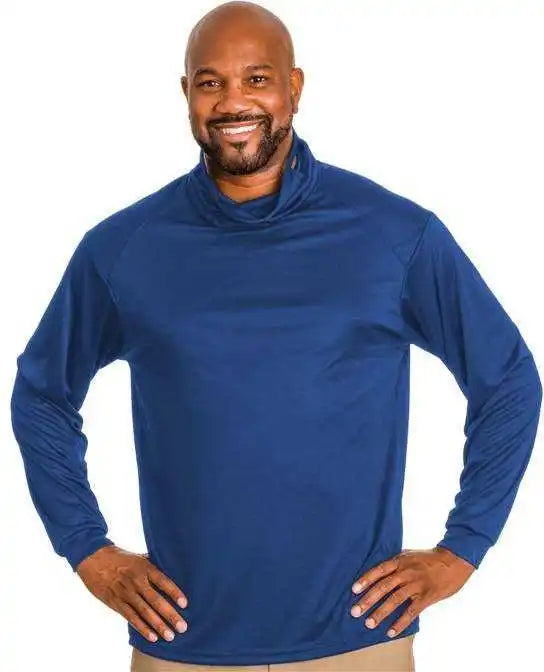 Badger Sport 1926 Youth 2b1 Long Sleeve Tee - Royal