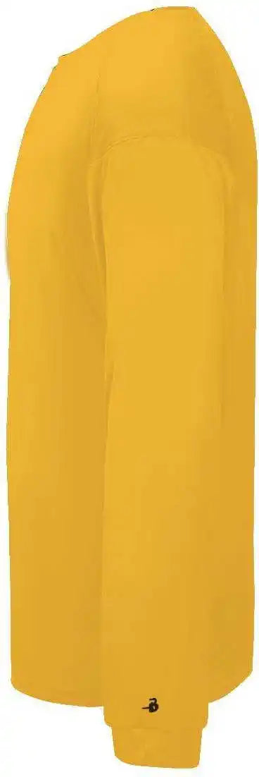 Badger Sport 2004 Ultimate Softlock Youth Long Sleeve Tee - Gold