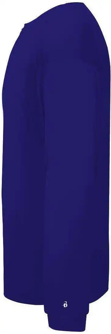 Badger Sport 2004 Ultimate Softlock Youth Long Sleeve Tee - Purple
