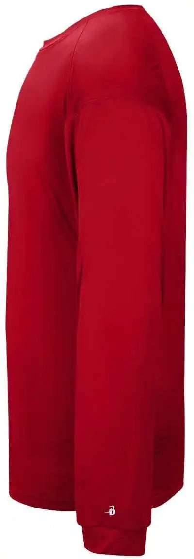 Badger Sport 2004 Ultimate Softlock Youth Long Sleeve Tee - Red
