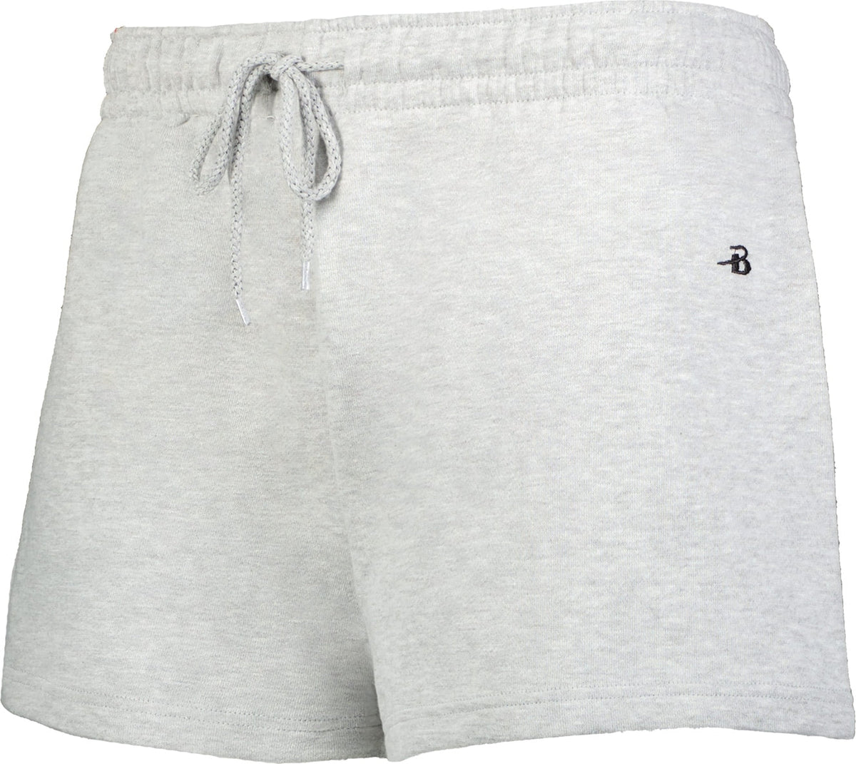 Badger Sport 20300 Ladies Athentic Fleece Shorts - Oxford - Gray / Xs