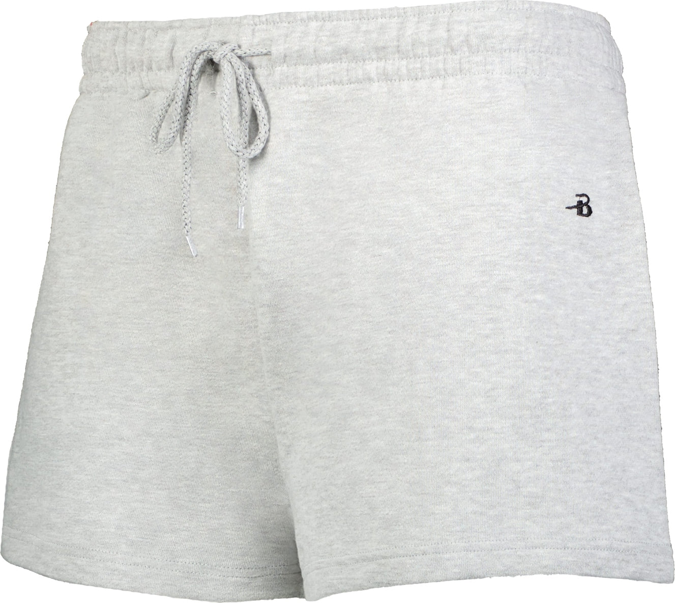 Badger Sport 20300 Ladies Athentic Fleece Shorts - Oxford - Gray / Xs