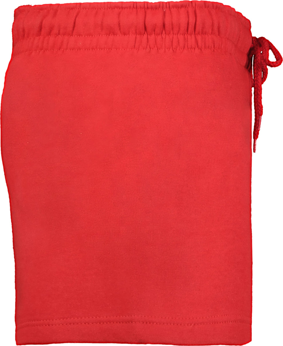 Badger Sport 20300 Ladies Athentic Fleece Shorts - Red