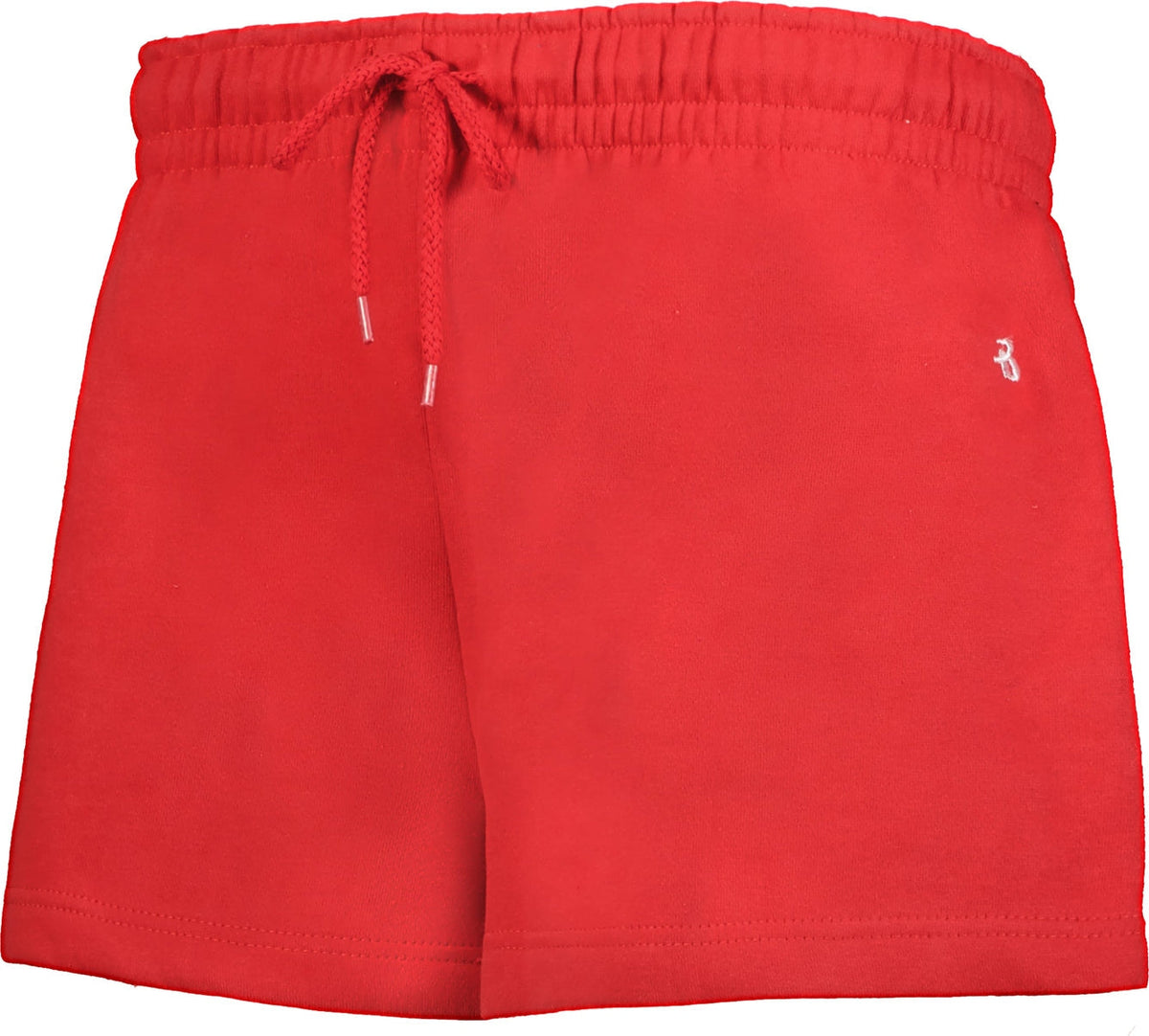 Badger Sport 20300 Ladies Athentic Fleece Shorts - Red - Xs