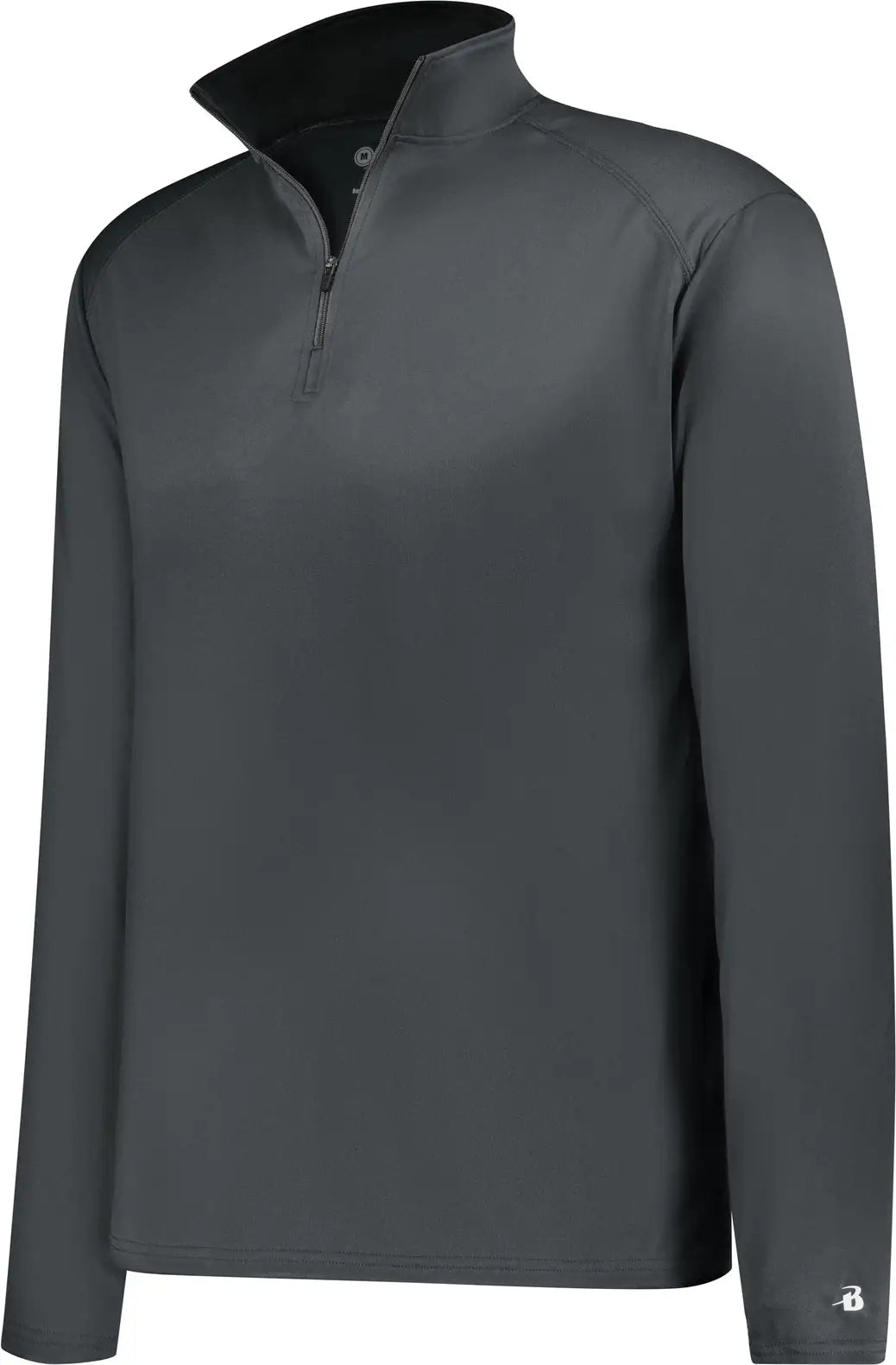 Badger Sport 2102 B-core Youth 1/4 Zip - Green Black