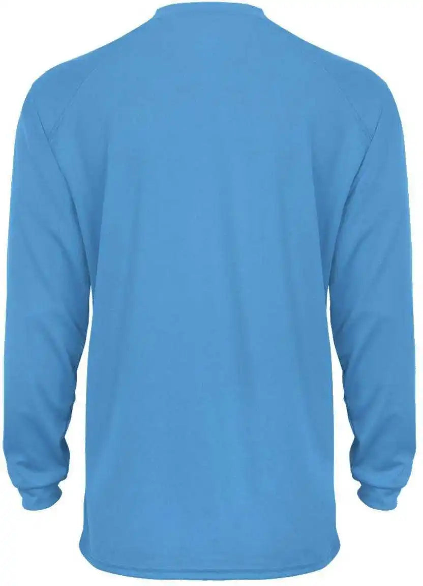 Badger Sport 2104 Youth b Core Long Sleeve Tee Columbia Blue