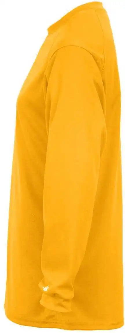 Badger Sport 2104 Youth B-core Long Sleeve Tee - Gold
