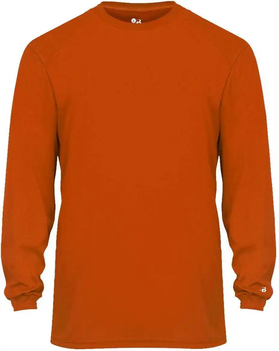 Badger Sport 2104 Youth b Core Long Sleeve Tee Orange
