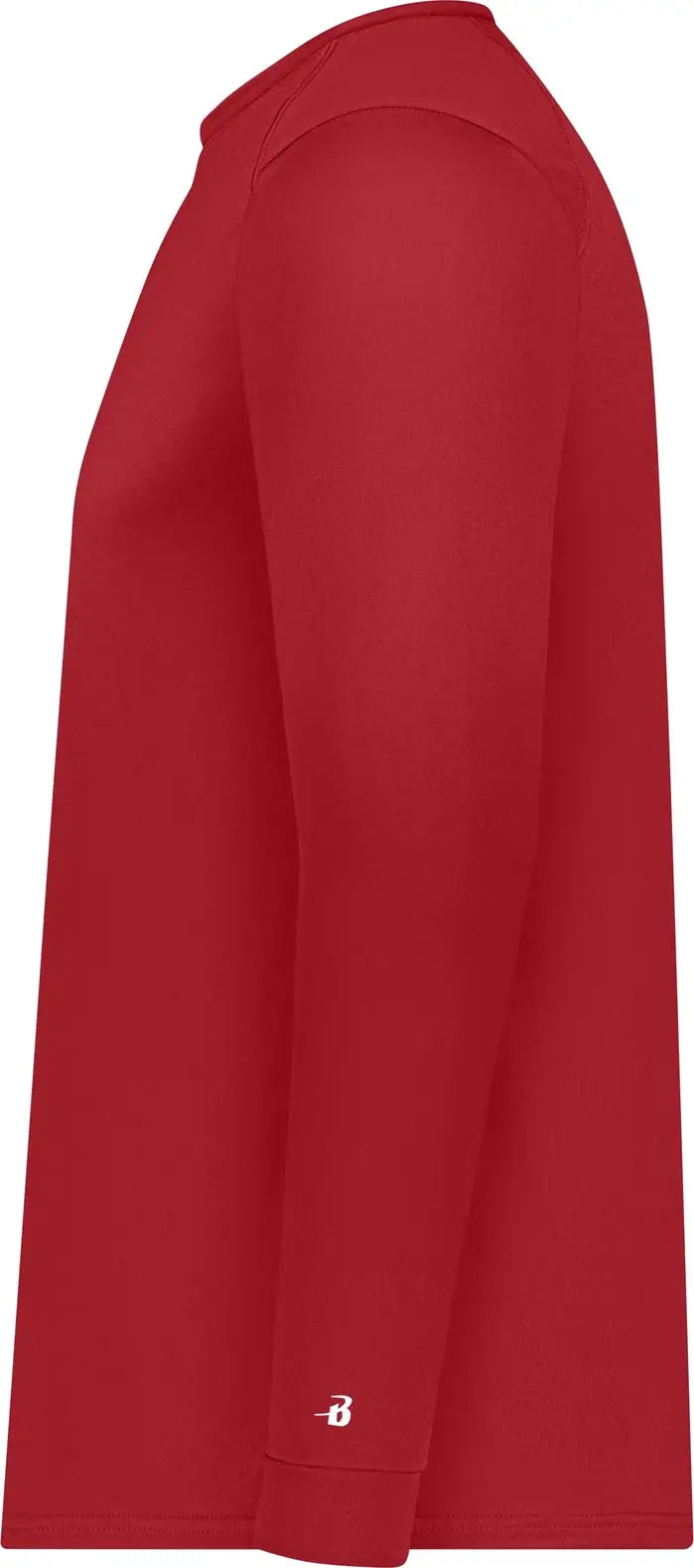 Badger Sport 2104 Youth B-core Long Sleeve Tee - Red