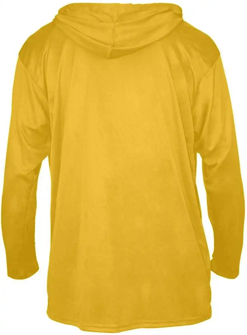 Badger Sport 2105 B-core Long Sleeve Youth Hoodie Tee - Gold
