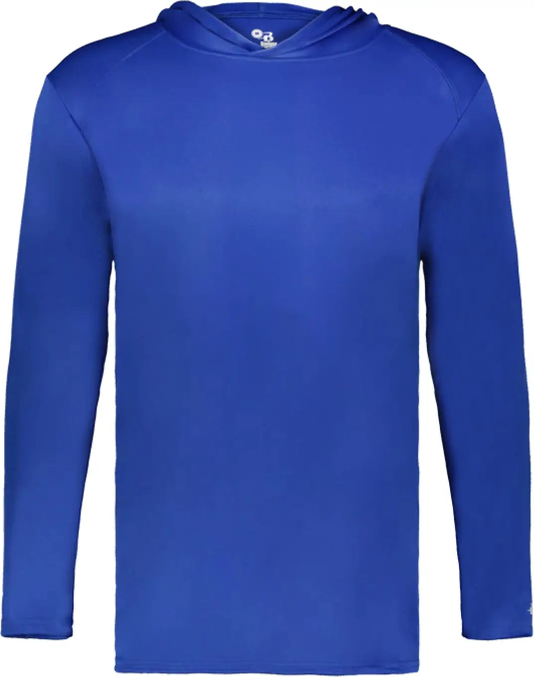 Badger Sport 2105 B-core Long Sleeve Youth Hoodie Tee - Royal