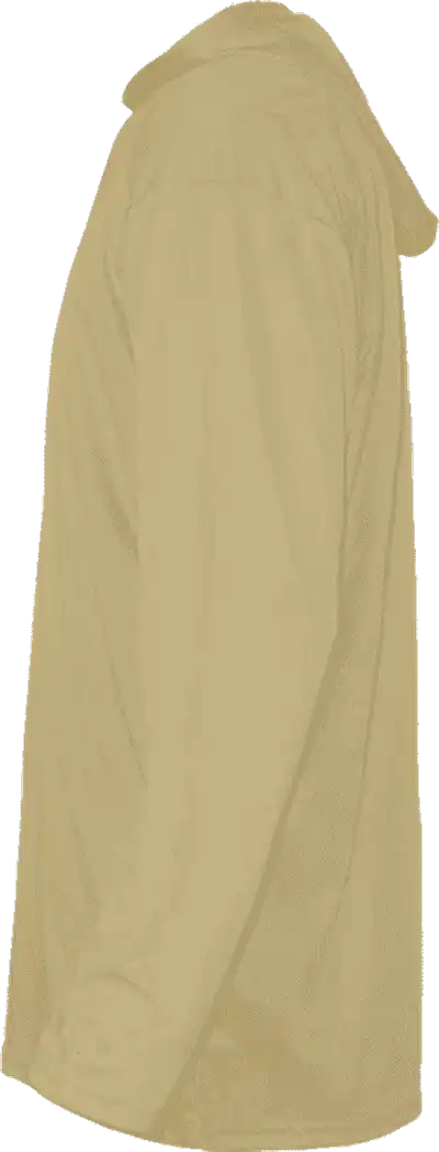 Badger Sport 2105 b Core Long Sleeve Youth Hoodie Tee Vegas Gold