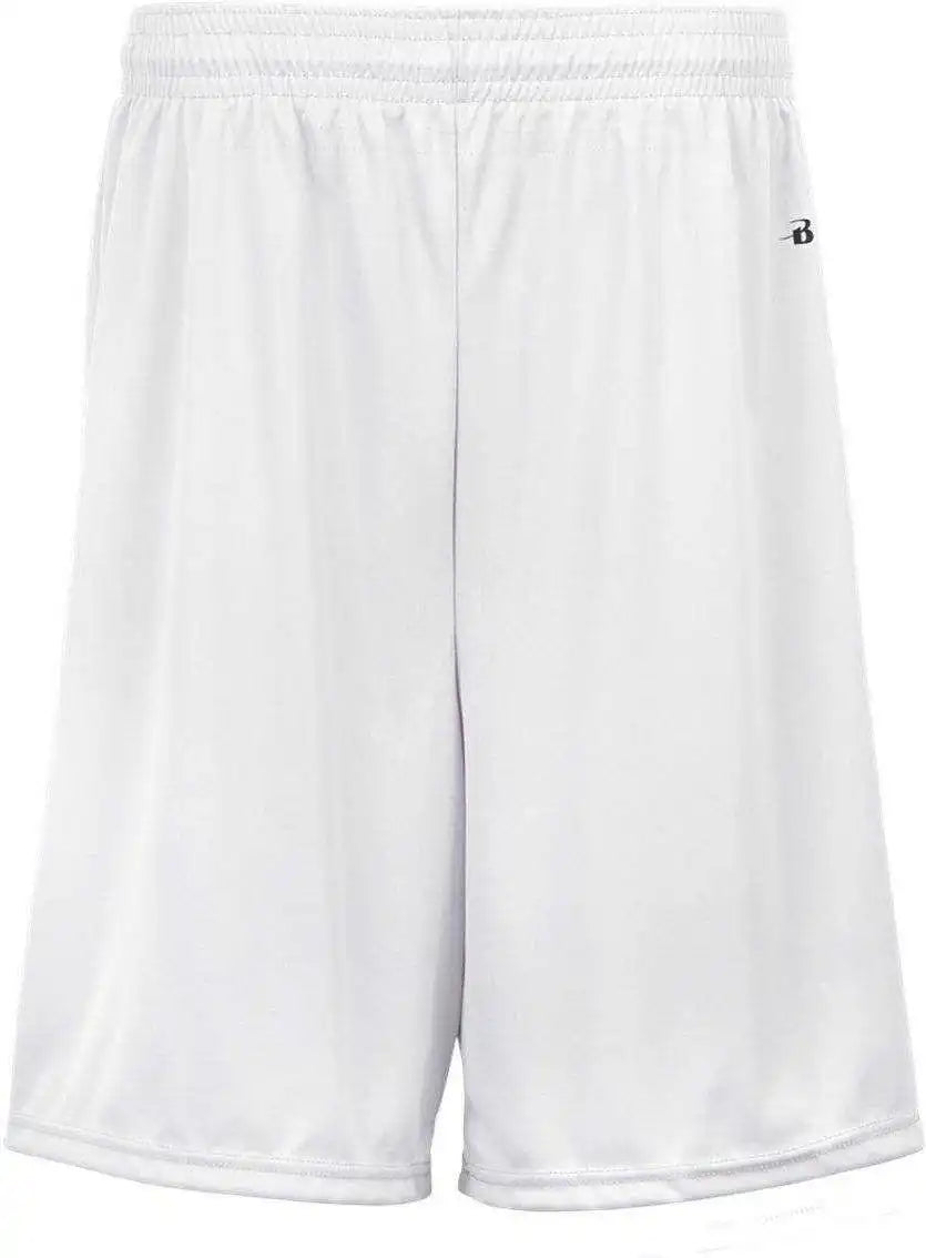 Badger Sport 2107 B-core Youth 6’’ Short - White