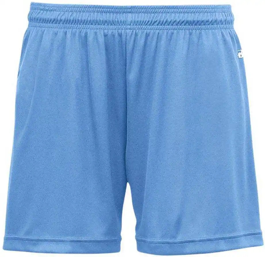 Badger Sport 2116 Girls B-core Short - Columbia Blue
