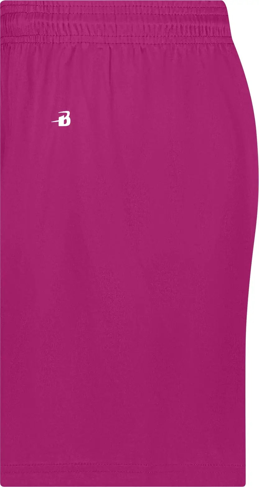 Badger Sport 2116 Girls B-core Short - Hot Pink