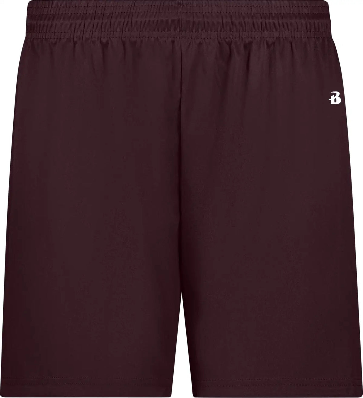 Badger Sport 2116 Girls B-core Short - Maroon