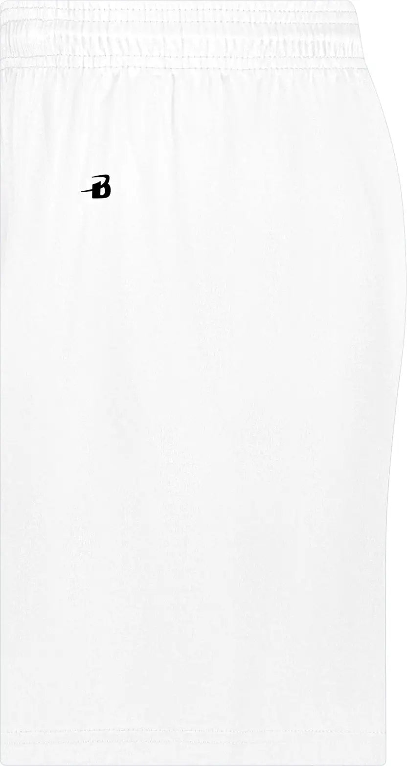 Badger Sport 2116 Girls B-core Short - White