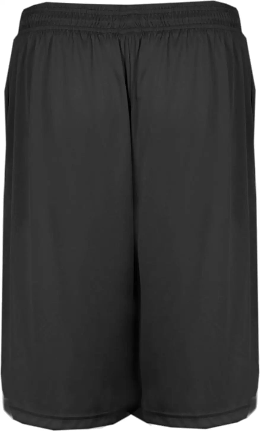 Badger Sport 2119 Youth Pocketed Short - Black