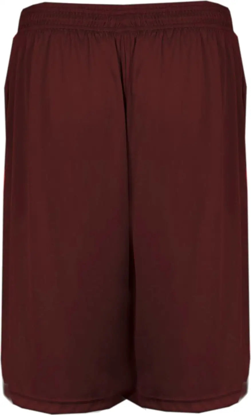 Badger Sport 2119 Youth Pocketed Short - Maroon