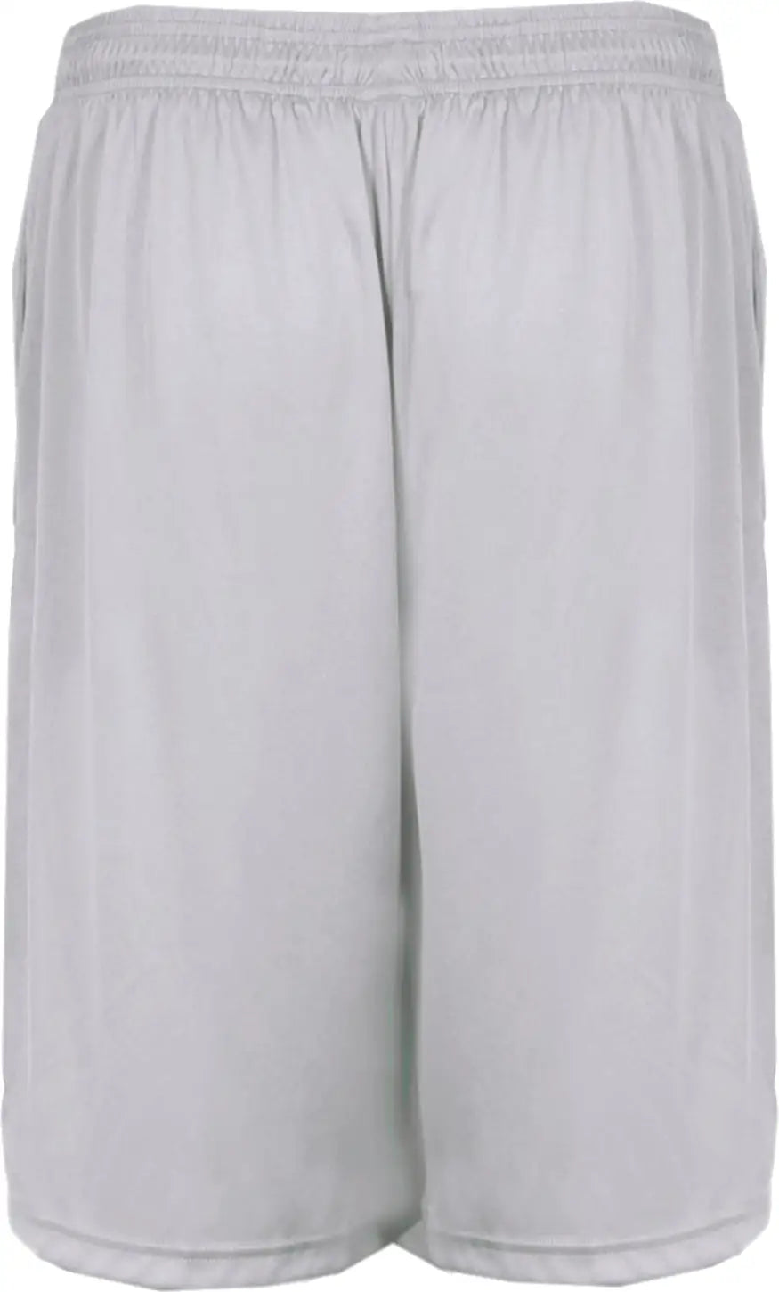 Badger Sport 2119 Youth Pocketed Short - Silver